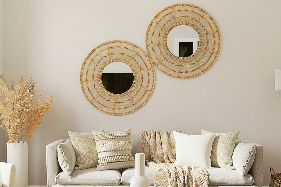 Rustic welcome sign for entryway decor