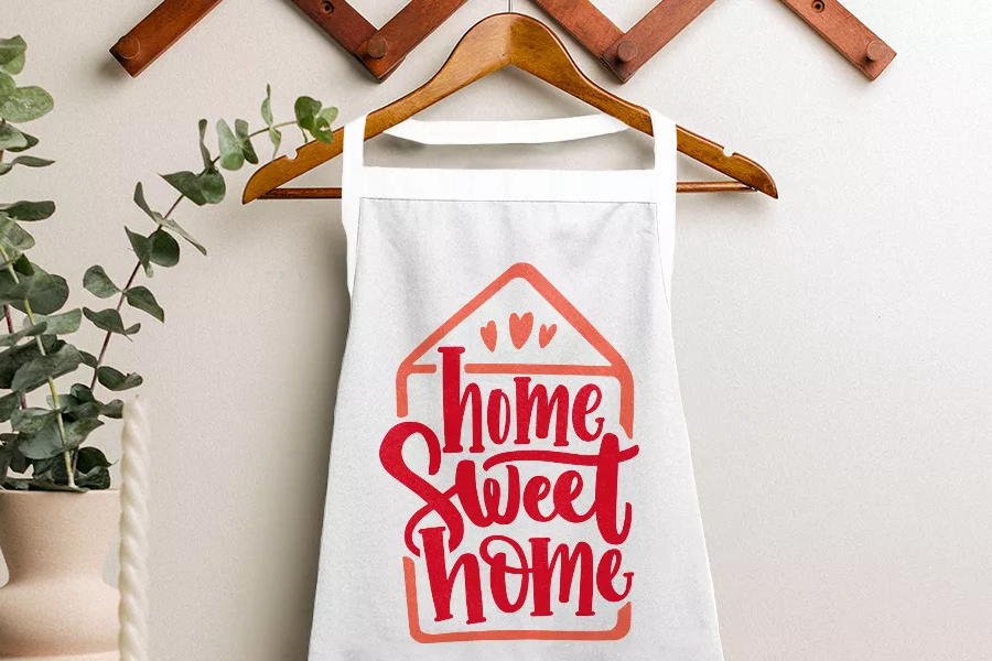 Modern washable cooking apron